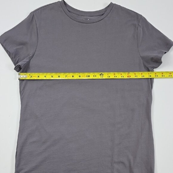 Bench Women's 3 New Crew Neck Short Sleeves Cotton Tees Pink Burgundy Grey Sz M - Picture 11 of 16